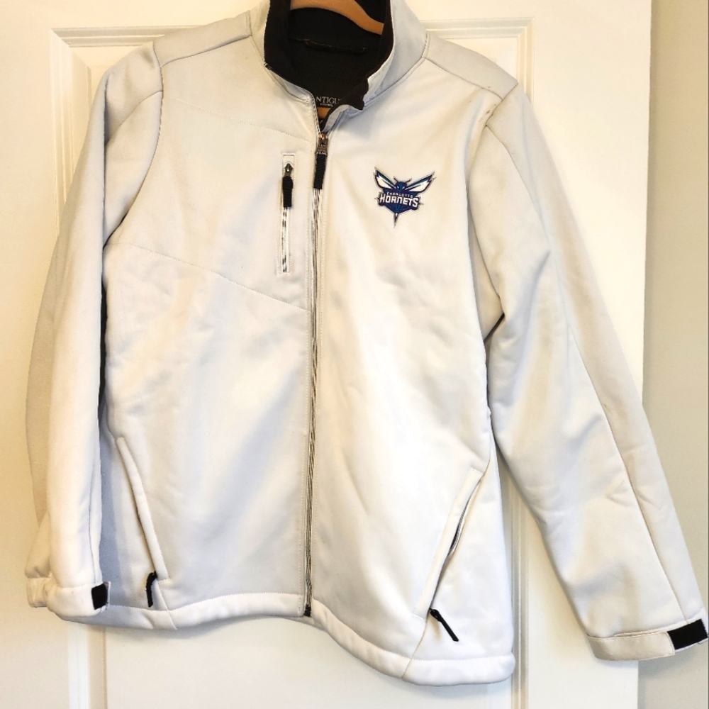NBA CHARLOTTE HORNETS CLASSIC WOMEN'S WHITE JACKET